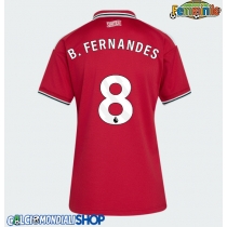 Maglie da calcio Manchester United Bruno Fernandes #8 Prima Maglia Femminile 2026-27 Manica Corta